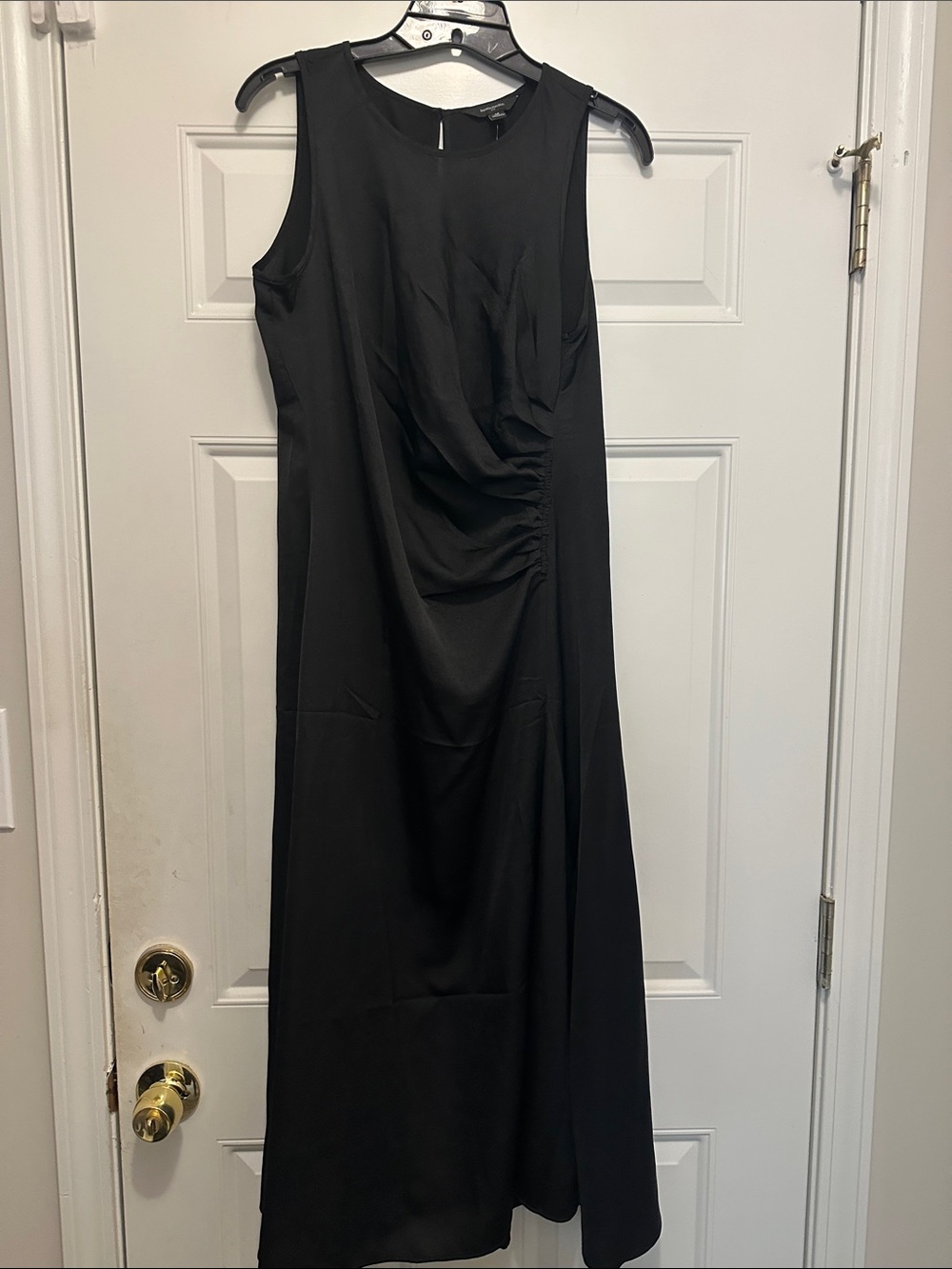 Banana Republic Black Sleeveless Midi Dress